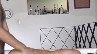 Teenage Latina Slut Endures extreme Bareback Session And Facial