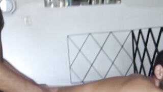 Teenage Latina Slut Endures extreme Bareback Session And Facial