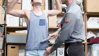 Raw Ass-Fucking Thieves - Bareback Anal Cop Action