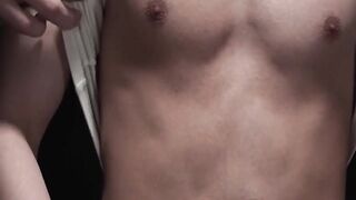 HOTTIE AIAN FOX - OILY MASSAGE AND DILDON FUCKING WITH LE GRAND WOLF