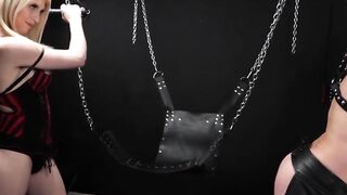 Dominatrix Izzy Wilде Fucks Submissive Slave Boy's Ass in BDSM Dungeon