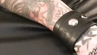 Mature Masseuse's Big Dick Jerk-Off Session