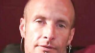 Mature Masseuse's Big Dick Jerk-Off Session