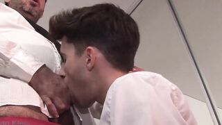 Daddies Bare Back Fuck Fest with Facial Finish