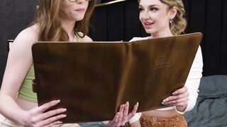 DemiHawkes & MyraMoan - Lesbian Scissor Fever #girl-on-girl
