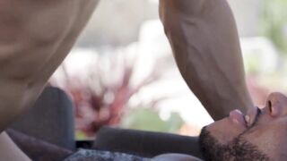 JimmyFits Big Black Booty Bustin': Anal Stretching with Huge Dick