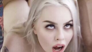 Blondie Bombshell HaleySpade Fucked Hard In Doggystyle By Coach