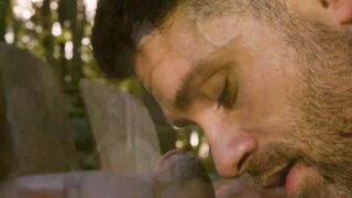 Hairy Hole Outdoors - Older Guy Fucks barely legal Twink's Ass Raw
