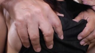 MILF Cougar Older Woman Fingers barely legal Brunette's Wet Pussies
