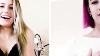 Lesbian WebCam Girls Scissoring & Masturbating on Camgirl Platform