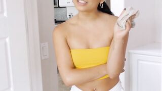 Step-Sister's Tease Turned Into A Wild Ride And Facial For Creepy Brother