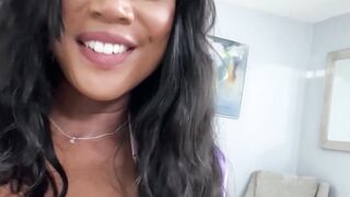 August Sky's Black Beauty - Interracial Affair with Big Dick White Guy