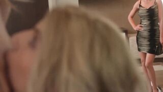 Lesbians Share Intimate Moments in Throbbing Threeway
