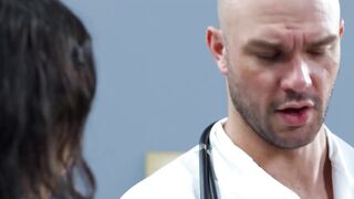 Bald Doc Checks Up On Patient With A Big Ass And Fucks Her Hard