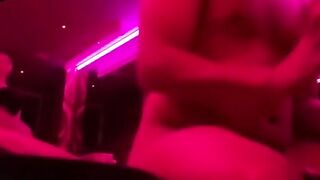 Interracial Couple's Passionate Red Room Sex Adventure