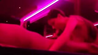Interracial Couple's Passionate Red Room Sex Adventure