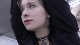 Petite Emo Bound Girl - Dominant Daddy Fucks And Spanks Her Hard