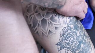 Busty Ink-ed Slut Alizca Dark Gets Rough And Dominant Sex With Pascal White