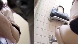 Public Restroom Confessions - Secretly Filmed Footage of Naughty Girls