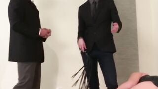 Bound Bondage Slut Threesome - Double Penetration with Blowjob & Anal