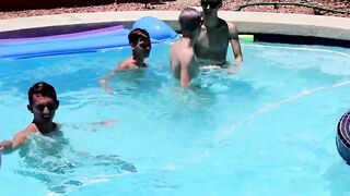 Raw Twinks Group Sex Orgy with Hunks