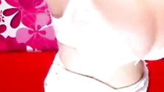 Big Boob Babe Shows Off Her Massive Breasts in Private Cam Session
