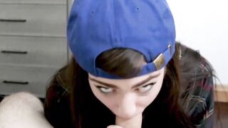 Step-Sister's Deepthroat Blow Job Leading To A Wild Ride On Her Stepsibling