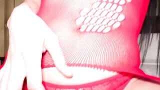 Red Stocking Bombshell - Sensual Erotic Dance With A Twist Of Roleplay