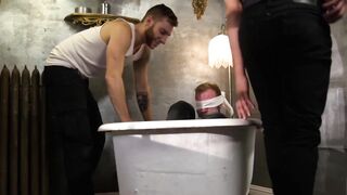 Blondie's Blowjob Bonanza - Two Friends Share A Hot Babe With Big Dick