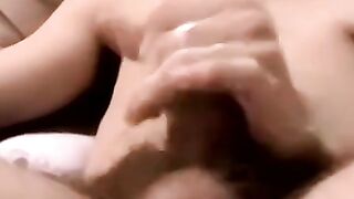 Straight Guy Strokes His Big Dick For The Camera