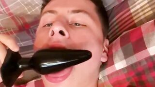 Anal Playtime Paradise" or "Ass-Play Intense Anal Toys For A Hot Twink Guy" featuring Alex Greene