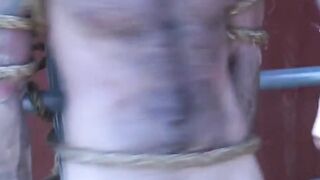 Rough Sex - Domination of Nick Morettti by BDSM Mistress with Riding Crops