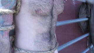 Rough Sex - Domination of Nick Morettti by BDSM Mistress with Riding Crops
