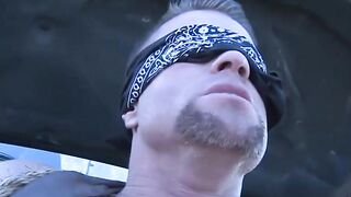 Piss Play - Dominatrix Doms Submissive Boy with Golden Shower