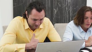 Busty MILF Jordon Maxxx Riding Two Hard Dicks in Threesome Adventure