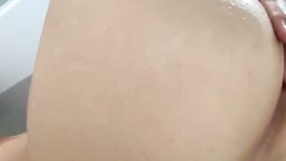 Hunk's Solo Jack Off - Hot barely legal Guy Showering & Stroking His Dick
