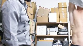 barely legal ShopLifters - Raw Sex with Police Officer