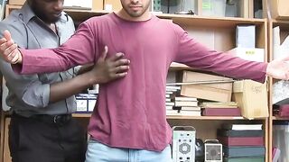 Raw & Uncut - Bareback Cop Fucks Black Thug In Prison Cell