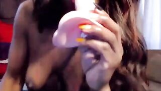 Erotic Solo Female - Black Beauty Dildo Play & Orgasm
