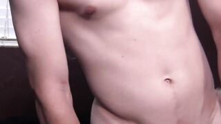 Twink Anal Rough Play - Ball Swinging Action with Hot Twins