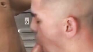 Latinos Locker Room Lockdown - Gay Porn Parody