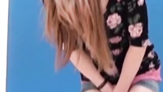 Asian Cutie's Pee Play - Solo Photoshoot Session