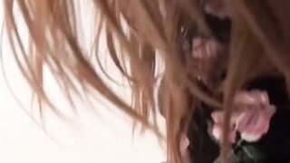 Asian Cutie's Pee Play - Solo Photoshoot Session