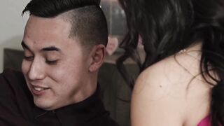 Asia's Petite Cutie Dares To Suck My Uncircumcised Dick - Step-Sister POV Blowjob