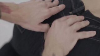 Steve Rickss' Monster Dick Shreds Pants in Hardcore Anal Threesome