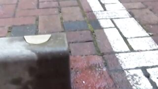 Asian Honey Babe's Public Peeing Adventure