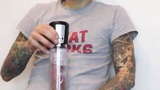 Ink-Stained Punk Amateur's Solo Masturbation & Fucking His Favorite Sex Toy