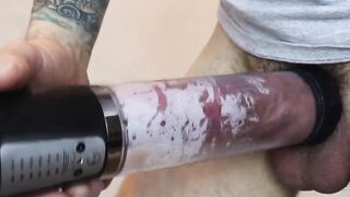 Ink-Stained Punk Amateur's Solo Masturbation & Fucking His Favorite Sex Toy