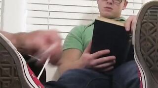 Leo Luckett's Footjob Fantasy - Toes Licking & Moaning