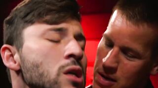 Bondaged Babe Suspended And Fucked Hard By Big Dick Stud - Anal Fucking With Facial